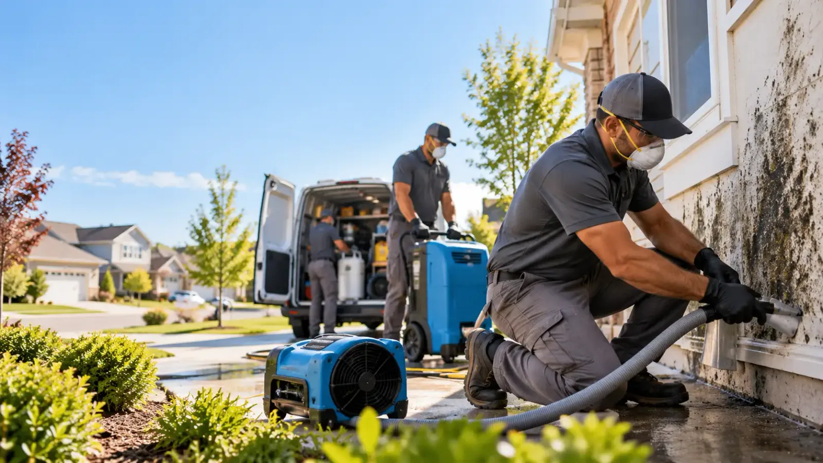 Mold Remediation in Center Cross, VA